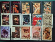 Znaczki ZSRR, zbiór z klejem