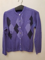 MARCHESIN SWETER S\M CARDIGAN SWETR WEŁNIANY ITALY