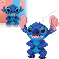 FIGURKA STITCH GIGANT 34 CM KLOCKI KONSTRUKCYJNE STICZ 5600 ELEMENTÓW 14+ J
