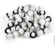 20x Kołek Kołki Spinki Tapicerskie do drzwi Boczków białe BMW Toyota Mini