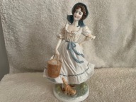 FIGURKA DAMY ROYAL WORCESTER THE MILKMAID 1989