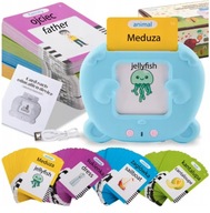 Czytnik Kart Do Nauki słówek POLSKI i ANGIELSKI 448 SŁÓW III TRYBY JĘZYKÓW