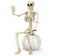 DEKORACJA WISZĄCA SZKIELETOR HALLOWEEN 40 CM
