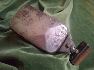 Metalowe lusterko do polskiego samochodu - cechowane WARSZAWA