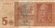 5 Reichsmark 1942 T III Rzesza