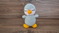 Maskotka Pingwin wykonana ręcznie na szydełku