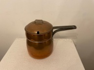 Stary Miedziany Garnek 2L