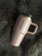 Stanley Quancher Kubek Termiczny beżowy Mocha Latte Straw Tumbler 0.59L