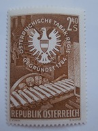 Austria - 175 lat przemysłu tytoniowego - Mi. 1060 **