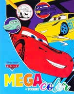 KOLOROWANKA KLASYCZNA XXL DISNEY AUTA CARS NAKLEJKI