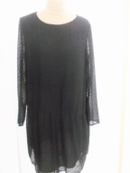 ICHI CZARNA SUKIENKA OBNIŻONY STAN GROSZKI 38 40