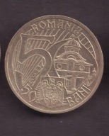 Rumunia - 50 Bano 2011 rok - 625. rocznica rozpoczęcia panowanie