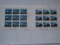 Jugosławia - Ochrona przyrody - Mi.1847- 48 arkusiki kasowany