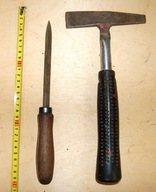 SAMORÓBKA Z PRL PILNIK OSTRZE TOPOREK ZESTAW 2 sztuki ciekawostka ZOBACZ