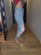 Dżinsy Pull&Bear Pink Panther 36/S