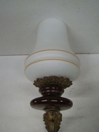 Kinkiet mosiężny,lampa ścienna z mosiądzu retro