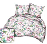 pościel z flaneli 200x220 +2x70x80 zamek F 83-2 Elizabeth różowa