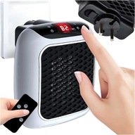 Farelka Mini Grzejnik Elektryczny z Pilotem Termowentylator