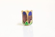 TULIPAN otwór kwiat kwiatek drogocenna EMALIA Cloisonne