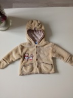 Bruin dziecięca bluza rozpinana beżowa r 62