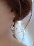 Kolczyki śpiący księżyc śmieszne