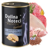 DOLINA NOTECI Premium dla kotów sterilizowanych bogata w perliczkę 400g