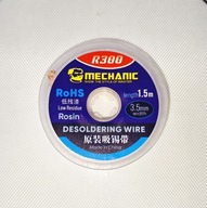 Plecionka Taśma ssąca 3,5mm x1,5m do rozlutowywania cyny MECHANIC R300-3515