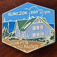 Odznaka PTTK - Schronisko PTTK na Magórze Klimczok 1119m npm