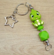 Brelok dla chłopca Dinozaur zawieszka 6423 Oliwia Kurowska, Kuba Kurowski