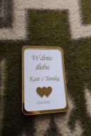 Pudełko na pieniądze na ślub wesele prezent pamiątka