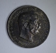 Austria, Franciszek Józef I, 1 Korona 1915r. Ag 38