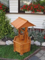 Studnia ogrodowa fi 45 ozdobna impregnowana