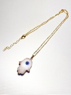 Naszyjnik regulowany Hamsa Oko Proroka