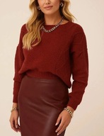 Sweter bordowy roz.M/L
