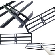 RĘCZNY NIWELATOR TERENU DO TRAWNIKA METALOWY WYRÓWNANIE POWIERZCHNI 90CM