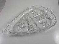 KRYSZTAŁOWE NACZYNIE NA PRZYSTAWKI