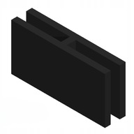 ŁĄCZNIK DO PŁYT MODELARSKICH – H, OTWARTY, 5 MM, PROSTY