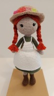 LALKA miś szydełko maskotka zabawka prezent handmade amigurumi ręcznie