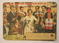 Budweiser Budvar - CIEKAWA PODSTAWKA, CZECHY - CZECHOSŁOWACJA, RZADKOŚĆ