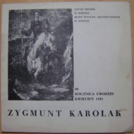 ZYGMUNT KAROLAK 80 ROCZNICA URODZIN -katalog wystawy