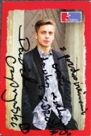 Dawid Czupryński- zdjęcie z autografem