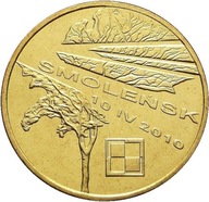 2 zł 2011 } SMOLEŃSK 10 IV 2010 _ mennicze monety