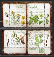 BLOK 349 Fi 5084-5087 Fi 5084-87 - Polski Zielnik - 2 x parka poziom 2020