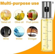 BUTELKA SPRYSKIWACZ SZKLANY NA OLIWĘ OCET OLEJ 90 ML