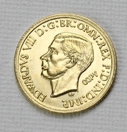 Wielka Brytania Suweren Edward VIII 1937 r.