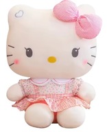 Duża Maskotka Hello Kitty Pluszak Sukienka Różowa