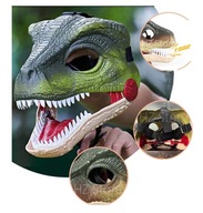 Maska Dinozaura T-REX TYRANOZAUR Interaktywna z Dźwiękiem Jurassic Park