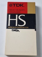 TDK HS E180 KASETA VIDEO VHS MAGNETOWID