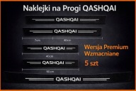 5 SZT - Naklejki ochronne na progi drzwi Nissan Qashqai