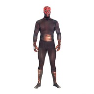STAR WARS Gwiezdne Wojny DARTH MAUL Strój Kostium M S Morphsuit Druga skóra
